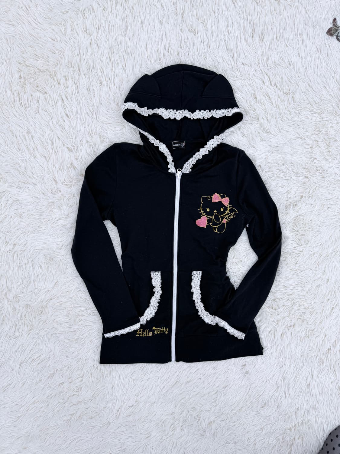 키티 백 리본 후디 상품이미지1