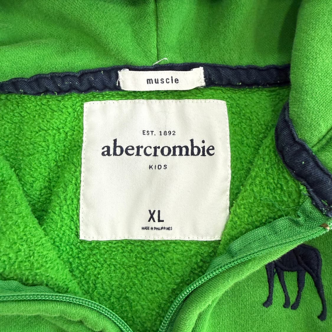 Abercrombie 아베크롬비 자수 후드집업 상품이미지5