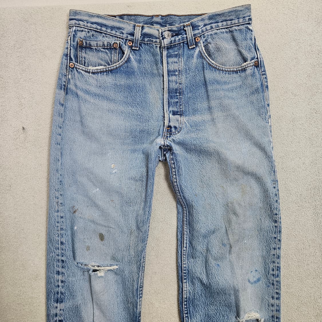 90s 리바이스 501 데님 34 36 Made in USA 상품이미지3