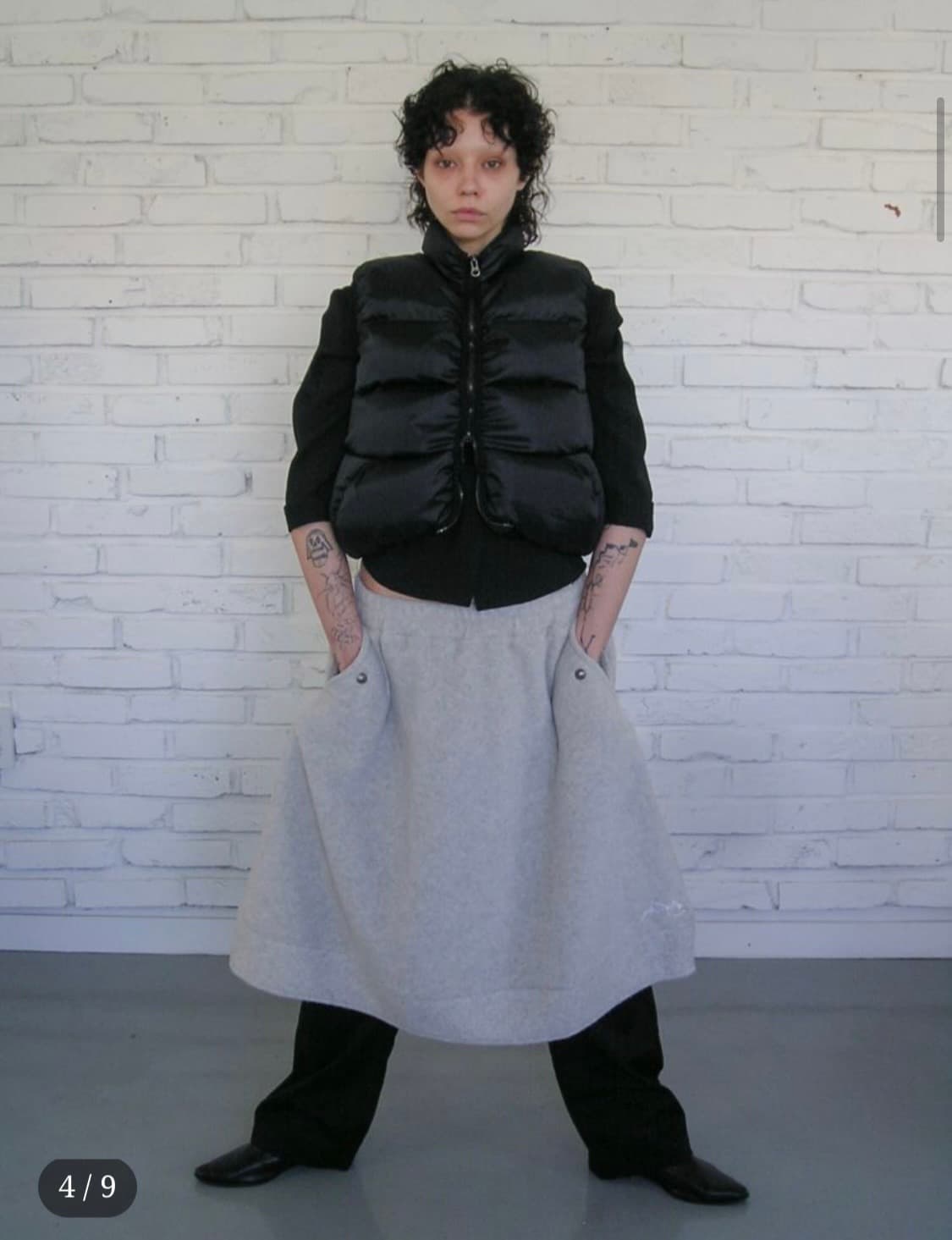 에옹쓰 duck down padding vest 1사이즈  상품이미지2