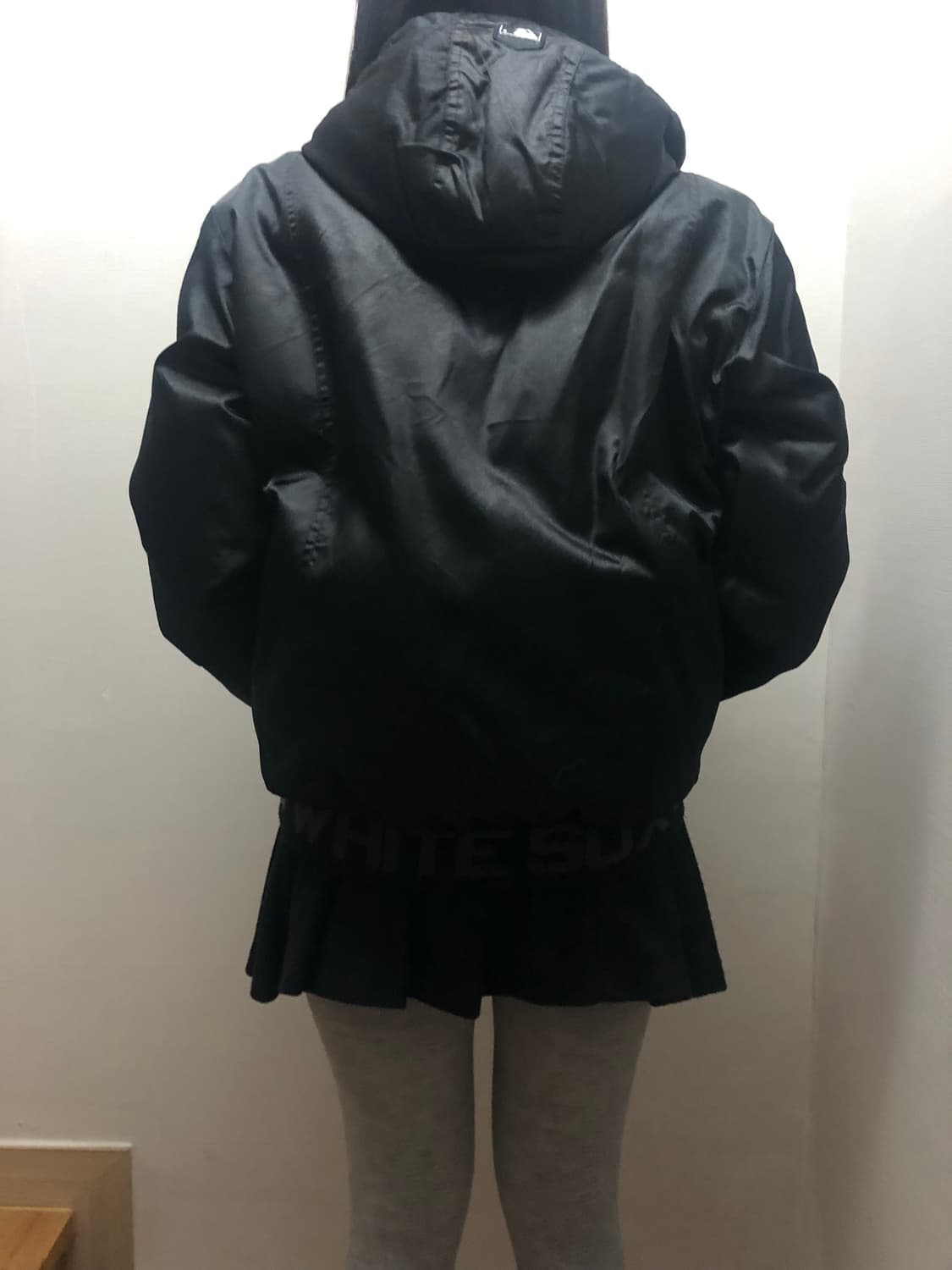 빈티지 mlb 블랙 펑크 스타디움 자켓 상품이미지8