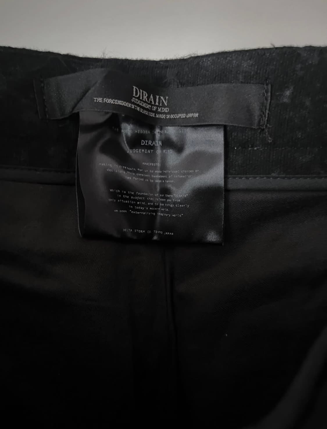 DIRAIN Curved Slacks Pants 상품이미지7