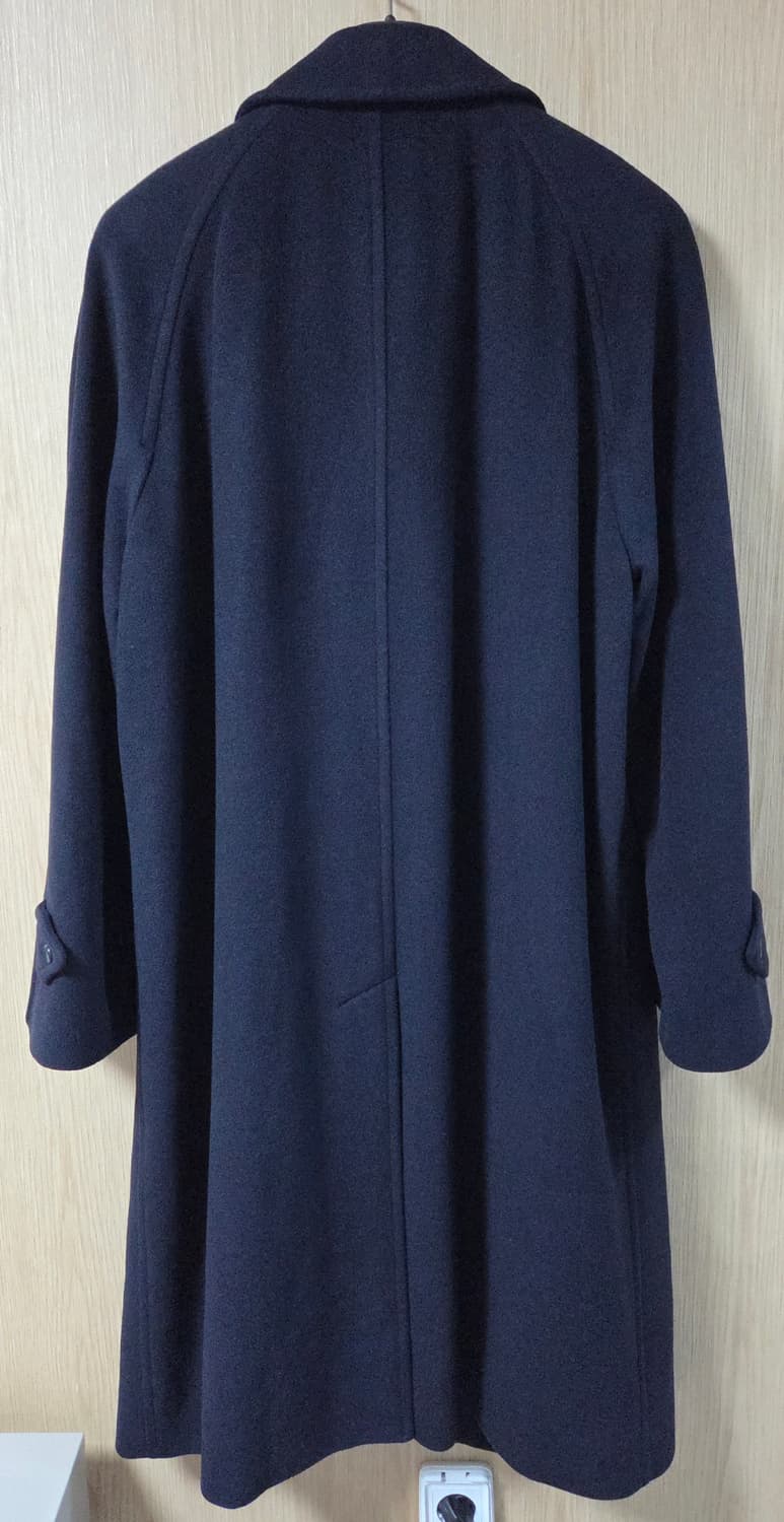 (착샷) 버버리 래글런 코트 네이비 발마칸 상품이미지3