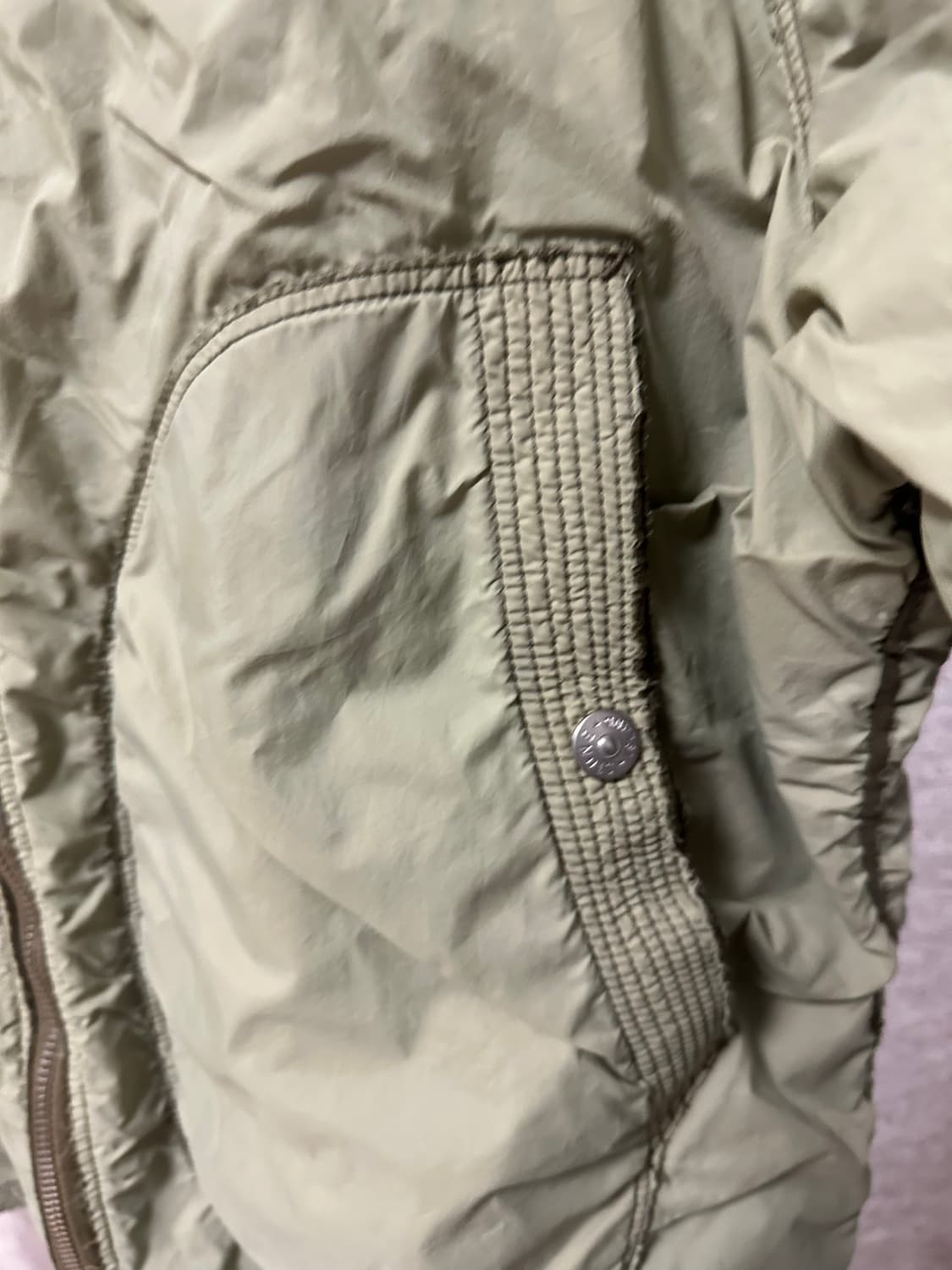 05S 스톤아일랜드 아카이브 컷팅 디테일 폴리 집업 (XL) 상품이미지6