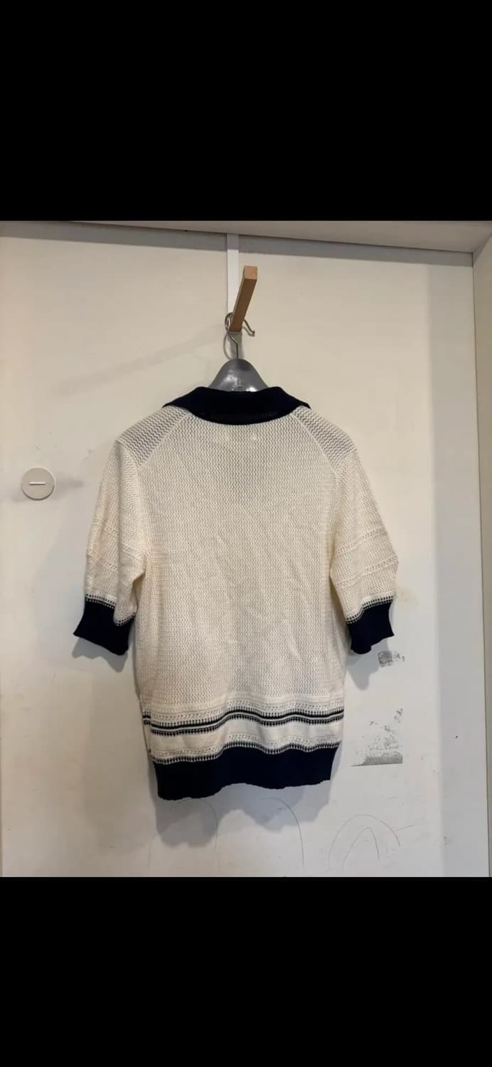 TIME 타임 배색 니트 상품이미지7