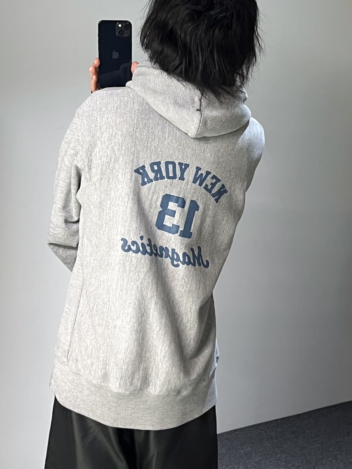 Bbpbx 뉴욕 마그네틱 집 후디 상품이미지3