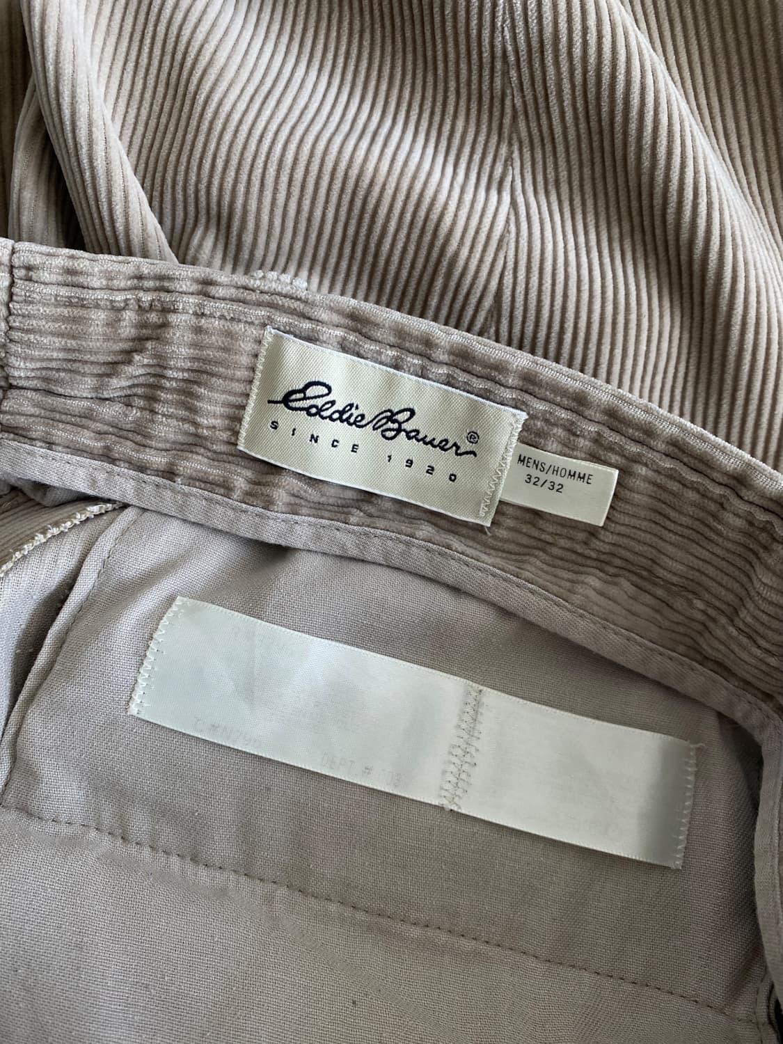 90-00‘s 에디바우어 코듀로이 팬츠  상품이미지9