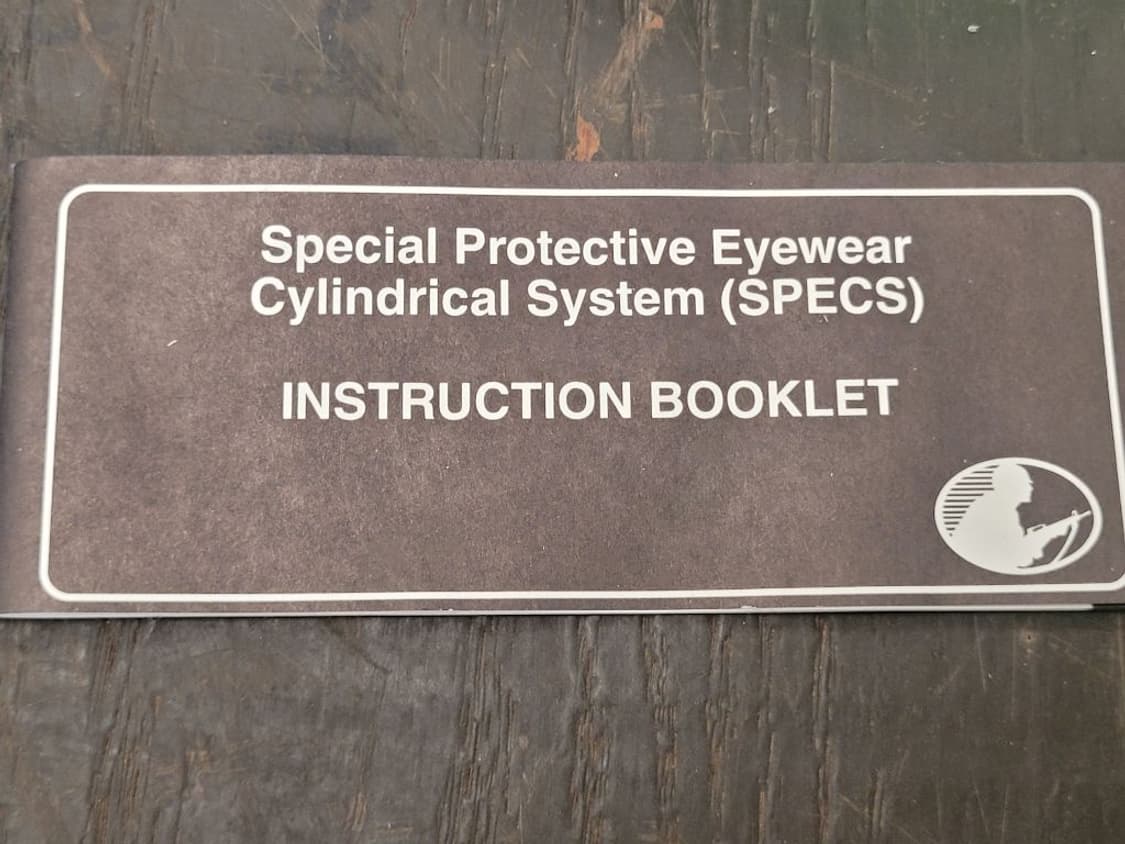 미 빈티지 레이저 보호 안전 고글 상품이미지8