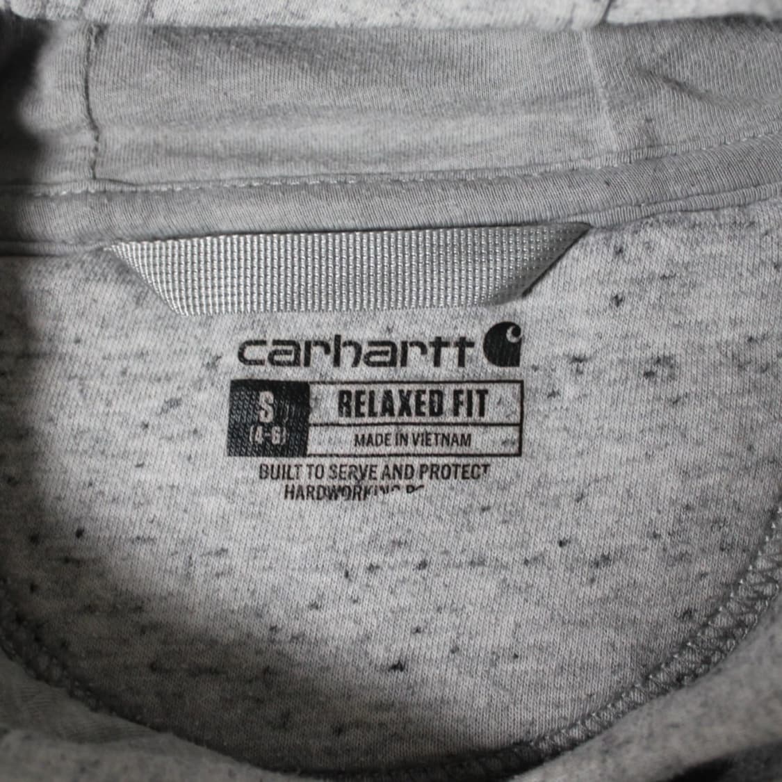 Carhartt 칼하트 기모 로고 프린팅 후드티  상품이미지5