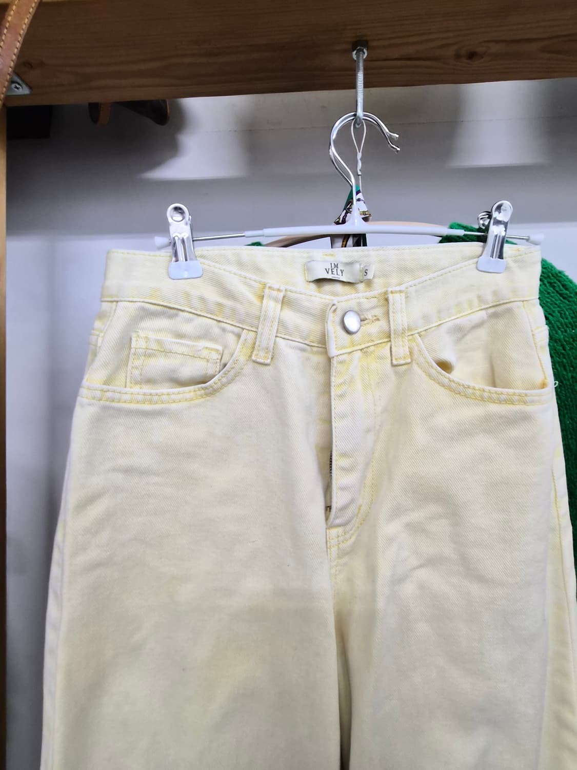 그린 핸드메이드 봄니트. 임블리 파스텔 면팬츠 상품이미지8