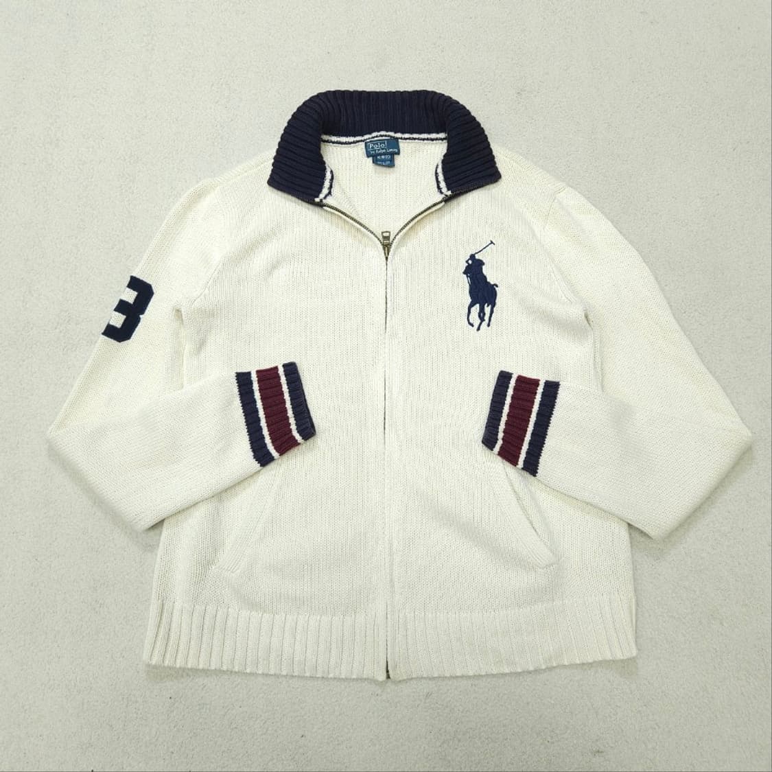 폴로 랄프 로렌 빅포니 니트 집업 XL18-20 상품이미지2