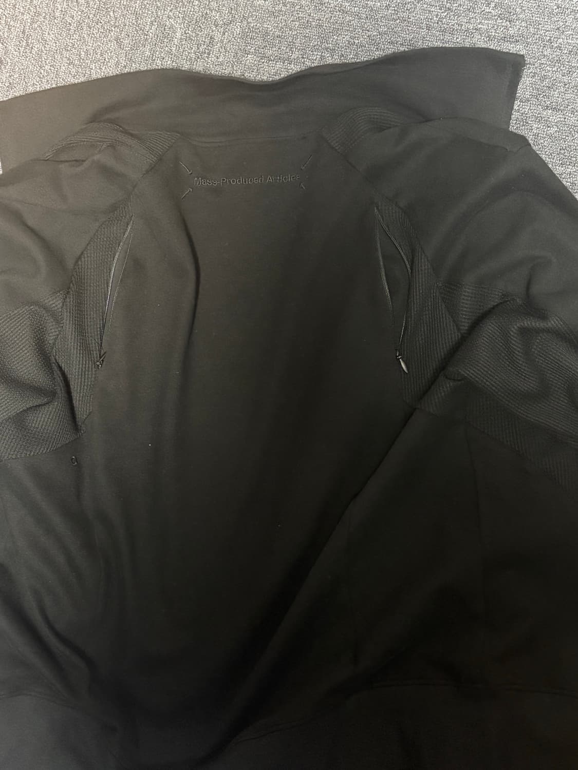 MPa contrast zipped jacket L 상품이미지3