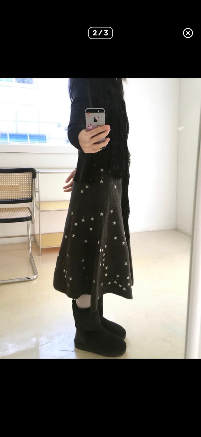 이즈이즈 미디 스커트 sk (단종) 상품이미지1