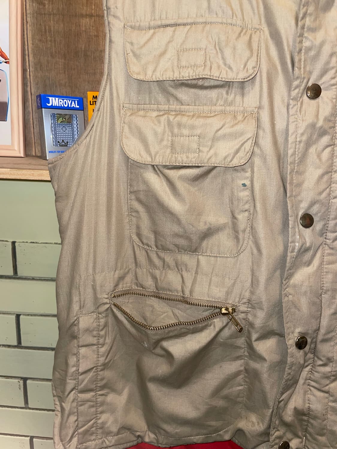 80~90s Vintage Canadian Outdoor Vest 상품이미지4