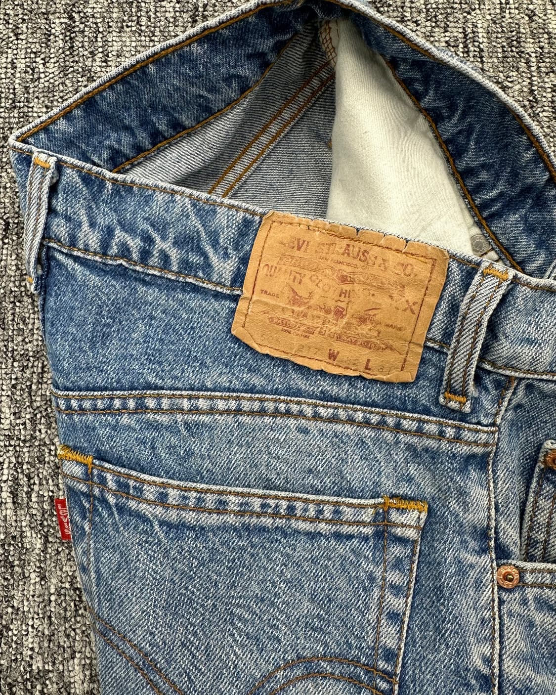 (허단38.5)80'S 리바이스 505-0217-M1352 상품이미지7