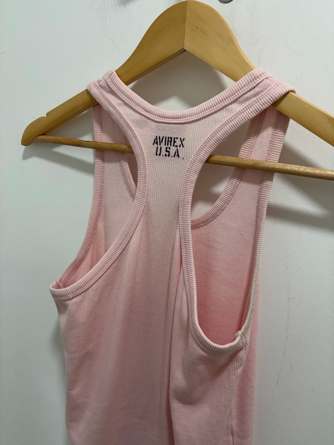 아비렉스 avirex 핑크 카고 슬리브리스 민소매 상품이미지4