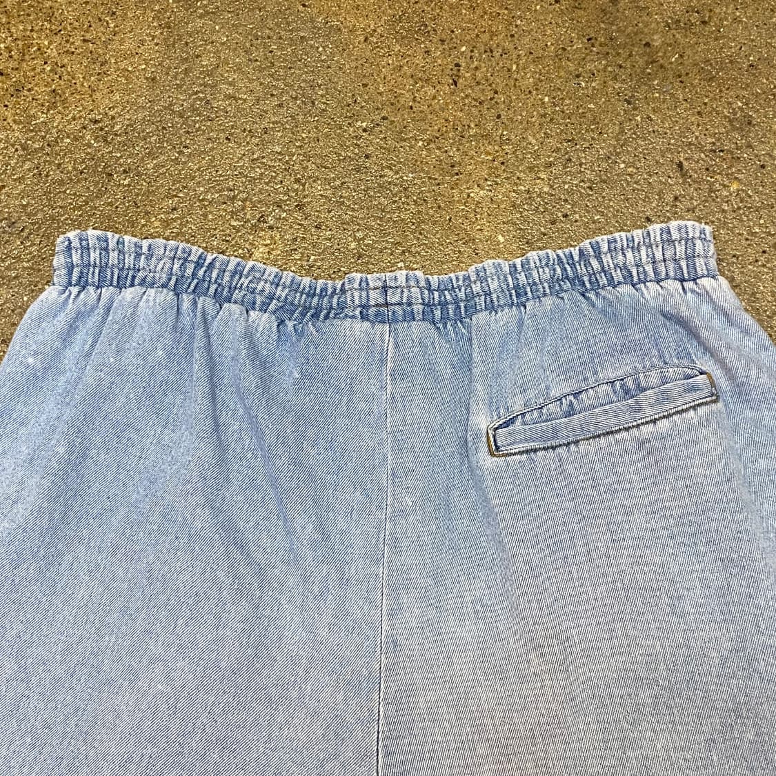 레어) 미국 빈티지 나이키 테니스 청 워싱 코튼 반바지 상품이미지7