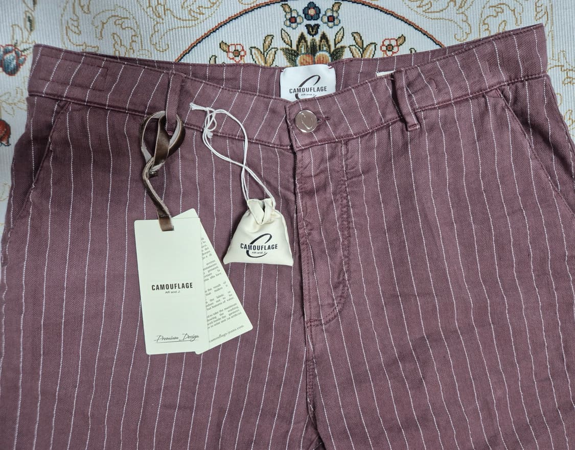 이태리 카모플라주 린넨펜츠/34 상품이미지10