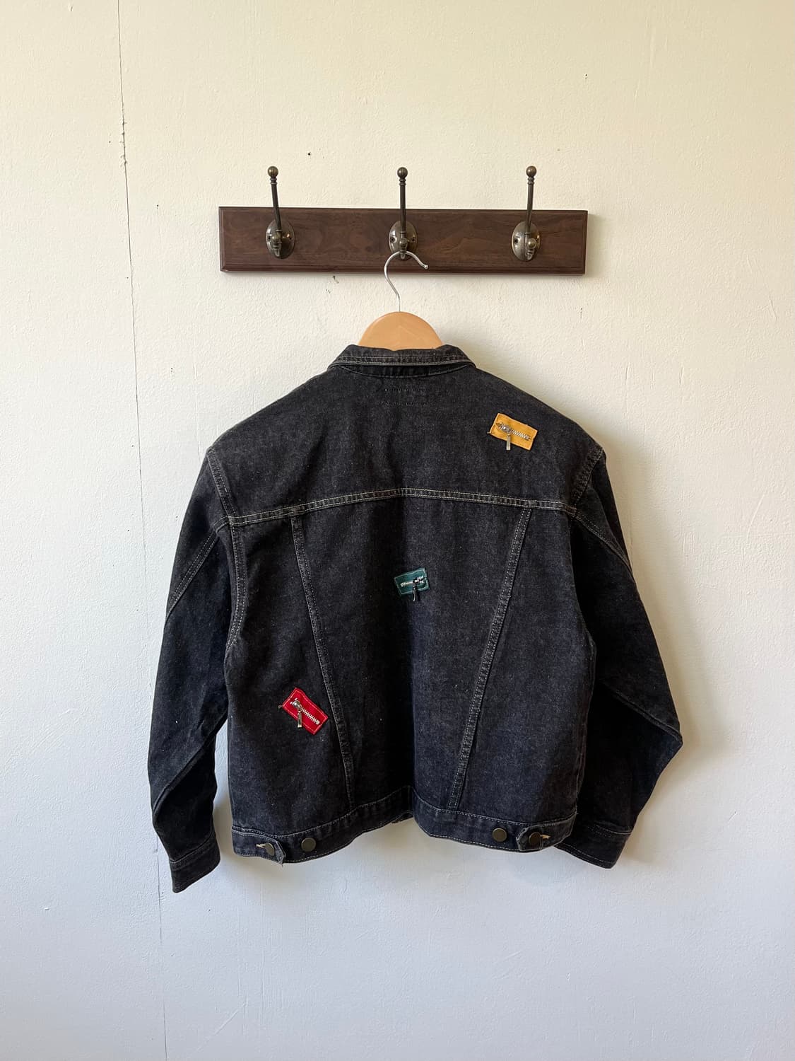 SILCAT 패치워크 데님 자켓 상품이미지4