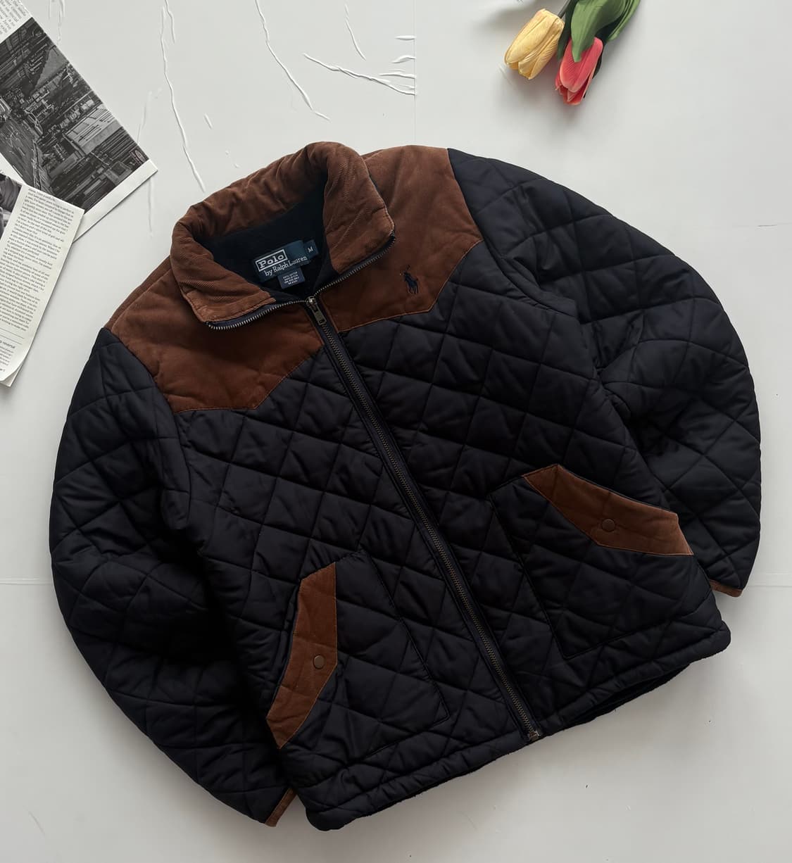 Polo 폴로랄프로렌 코듀로이 퀄팅 점퍼 상품이미지1