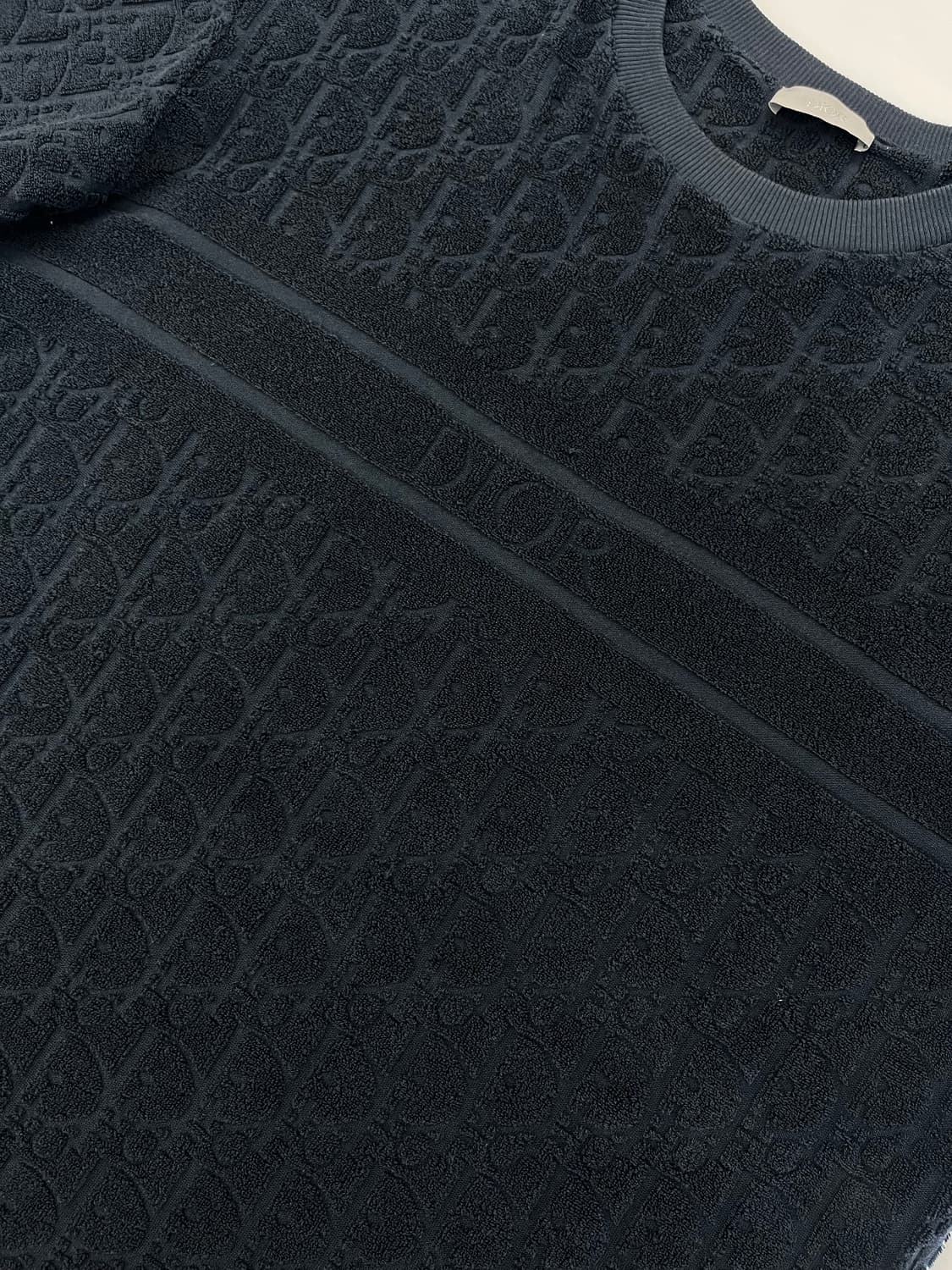 디올 오블리크 테리 반팔 [xs사이즈] 상품이미지2