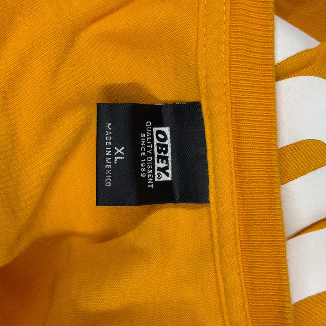 [110] 오베이 OBEY 백로고 반팔 라운드 티셔츠 상품이미지5