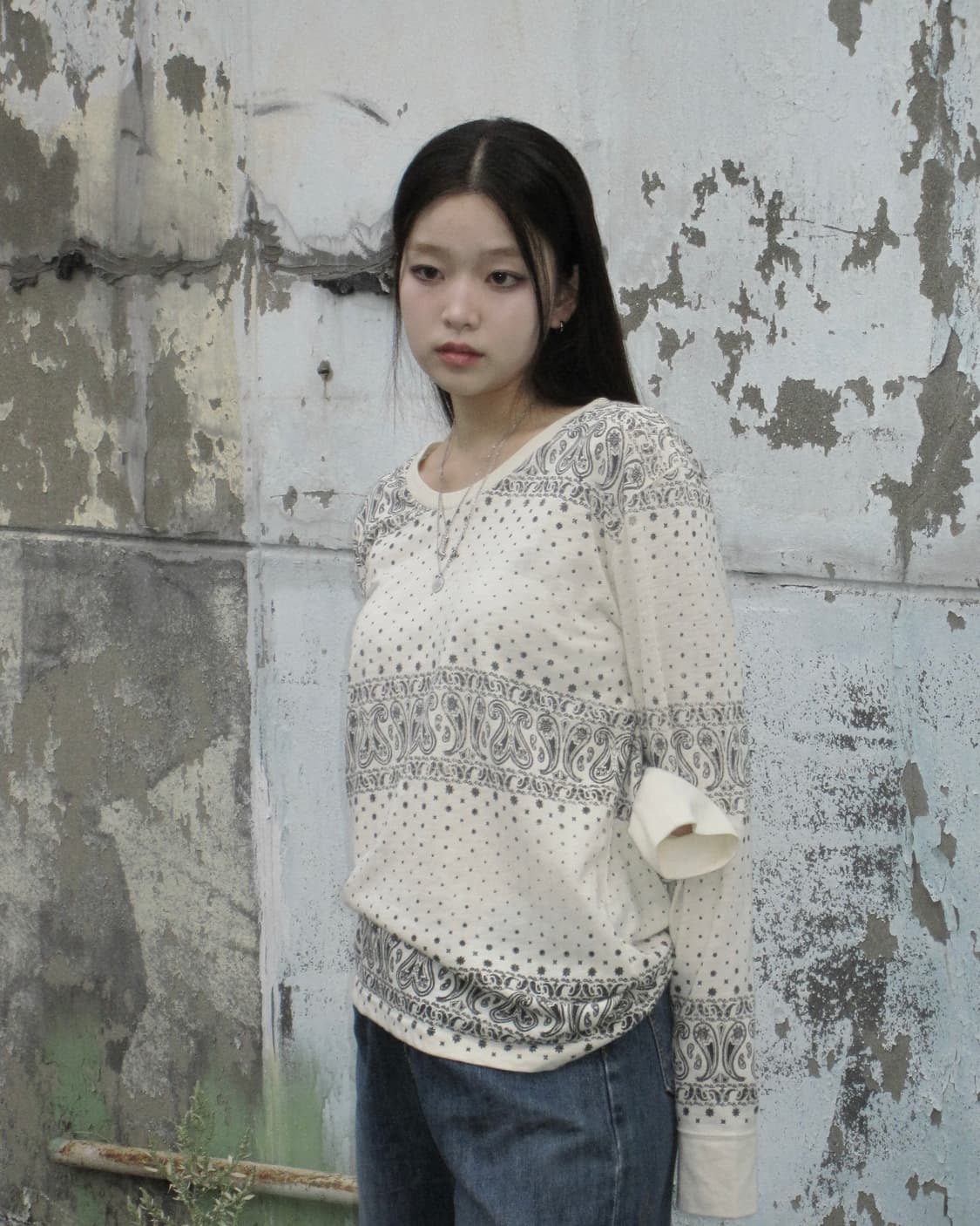보호 도트 티셔츠 상품이미지1