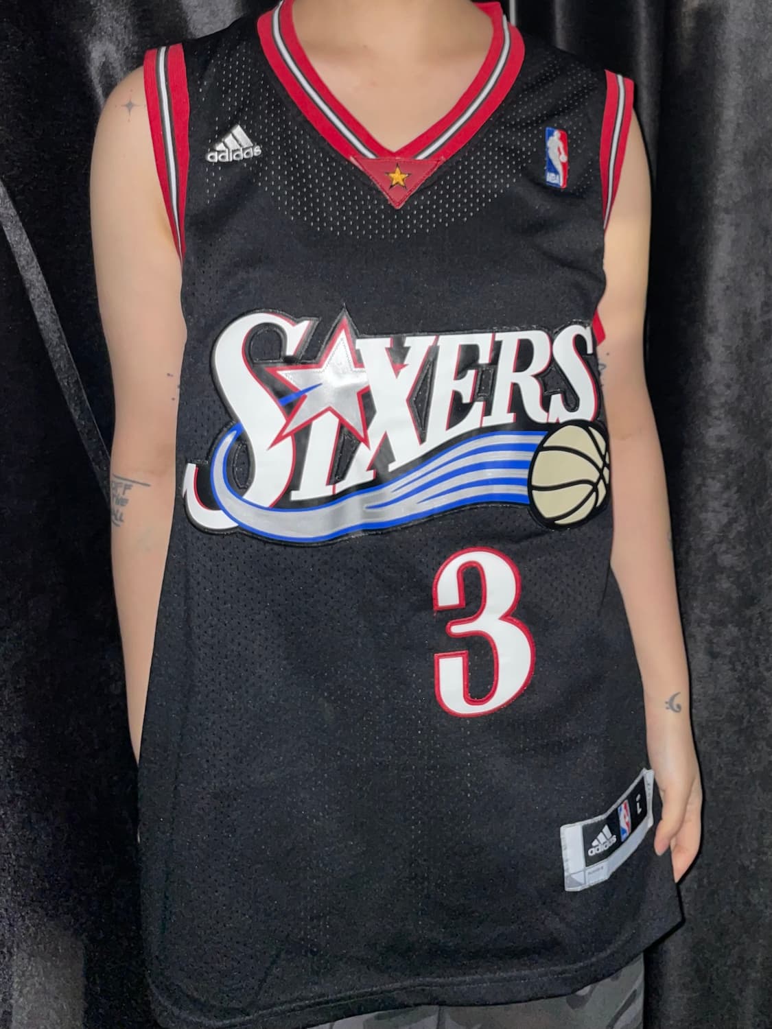 아디다스 필라델피아 농구져지 3번 상품이미지1