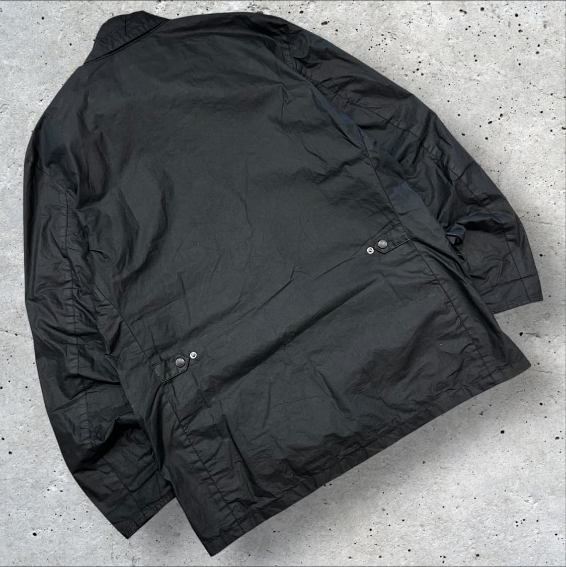 [L] 바버 18AW 라이트웨스트 왁스 자켓 블랙 A446 상품이미지2