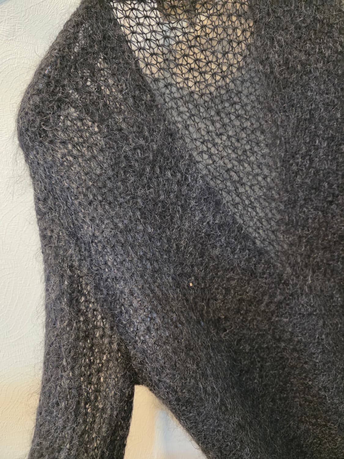 아떼 바네사브루노 브이넥 가디건 다크그레이 0사이즈 상품이미지6