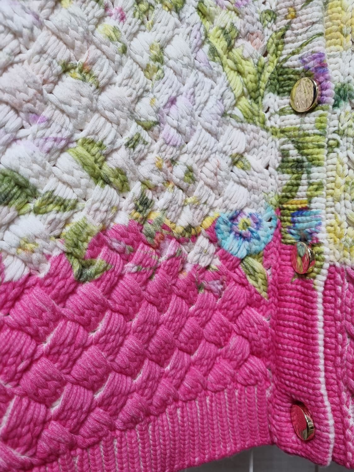 (택포) 안나몰리나리 블루마린 니트가디건 상품이미지4