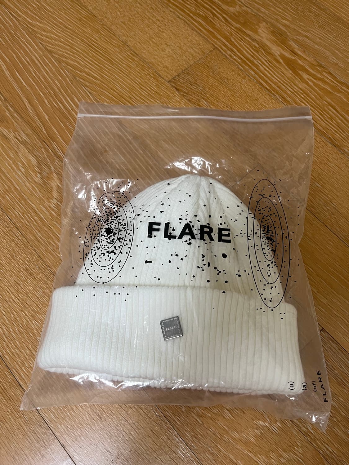 플레어업 오프화이트 비니 모자(새제품) 상품이미지2