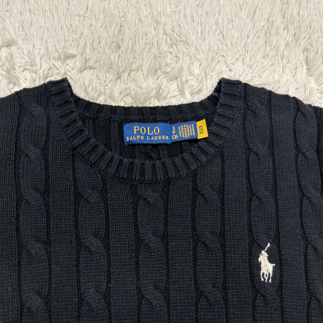 Polo Cable Knit One-piece 상품이미지6