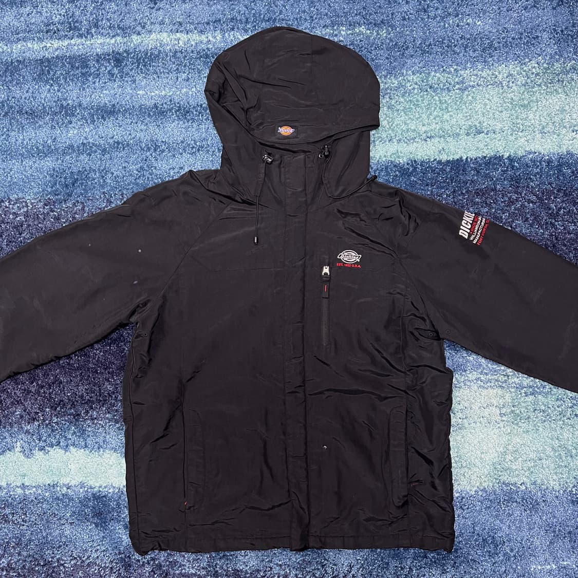 디키즈 후드 바람막이 블랙 상품이미지1