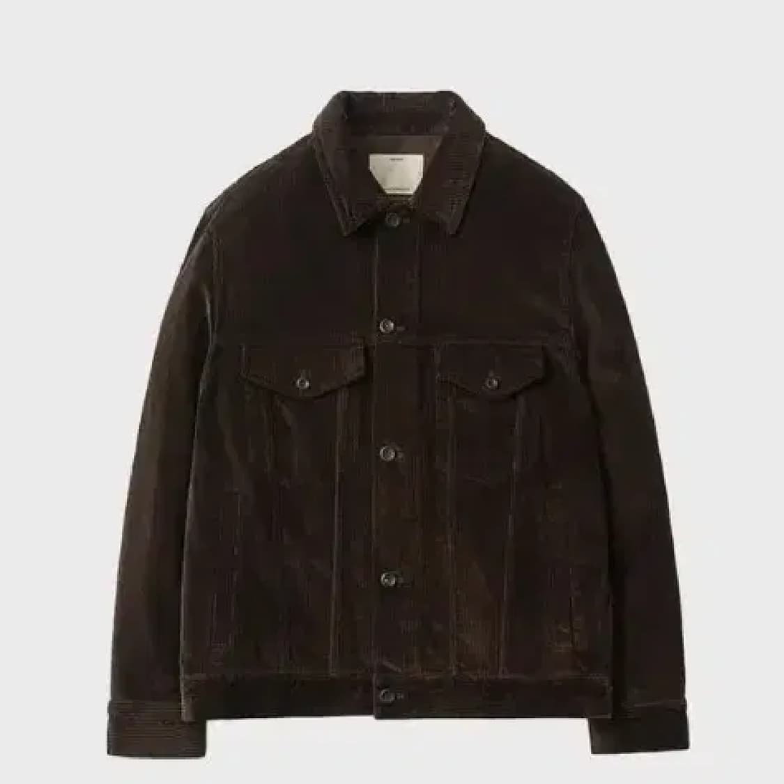 포터리 코듀로이 트러커 브라운 2사이즈 상품이미지1