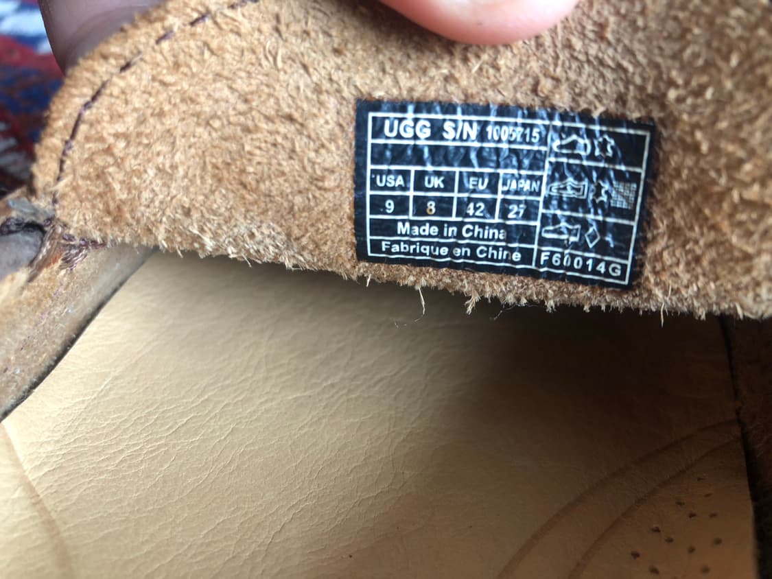 어그 레더 드라이빙 슈즈 270 상품이미지7