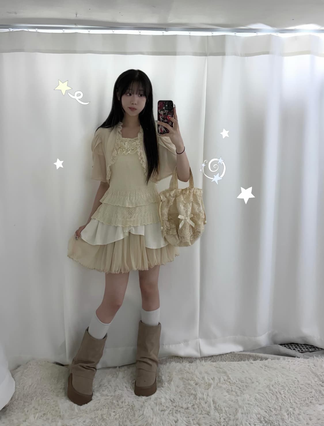 엑시즈팜 히메갸루 달천깔 딱붙 코디세트 상품이미지1