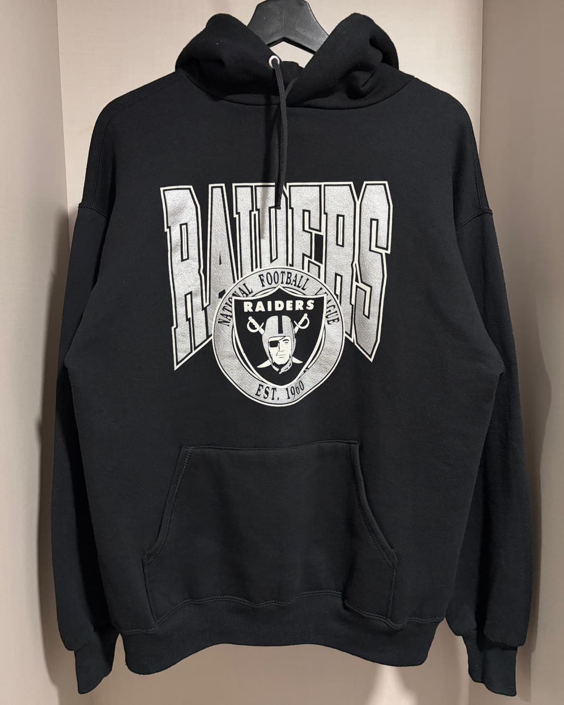 빈티지 90s Jerzees LA Raiders 레이더스 후디 상품이미지1