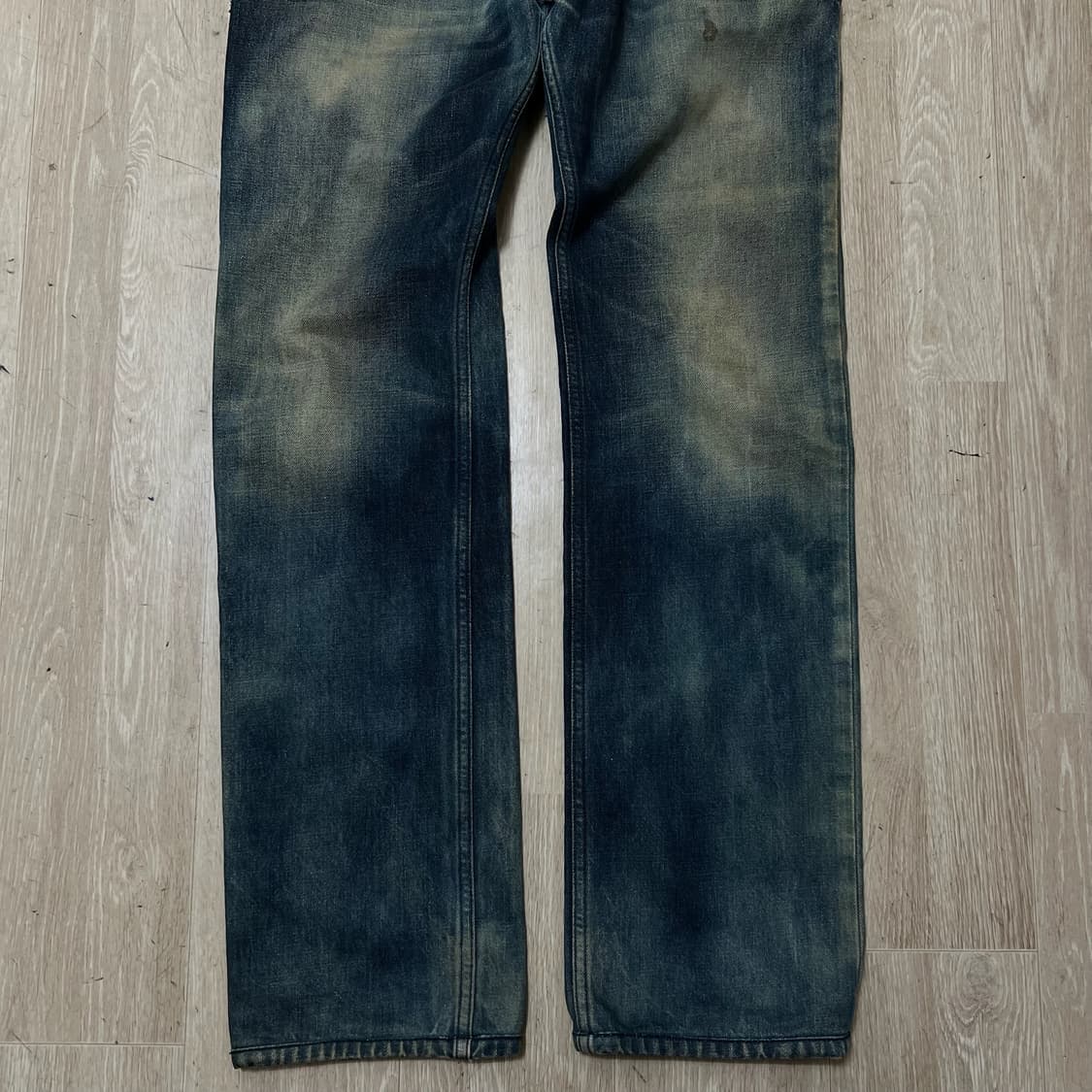디젤 사파도 레귤러 워싱 데님 청바지 32  상품이미지3