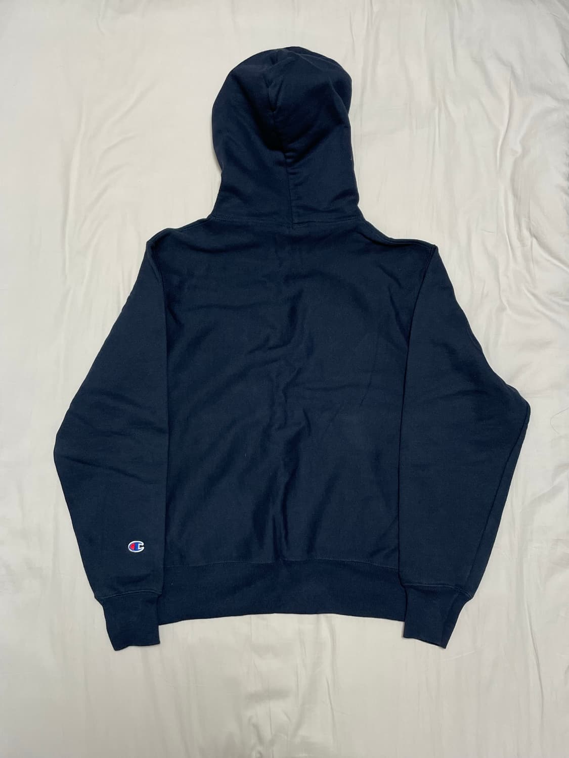 챔피언 리버스위브 NYC 한정 아플리케 후드 후디 상품이미지6