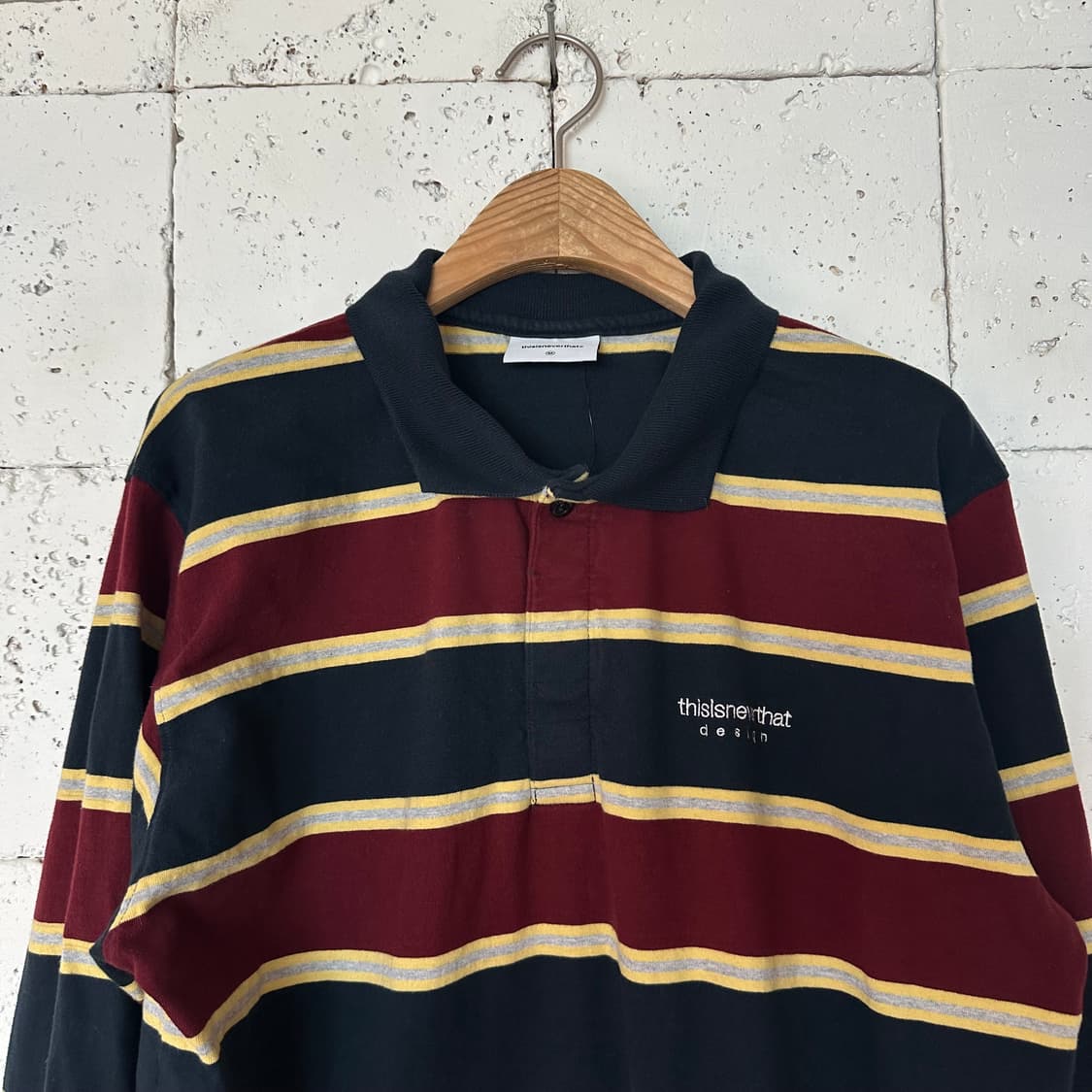 M 디스이즈네버댓 긴팔 카라티 상품이미지2