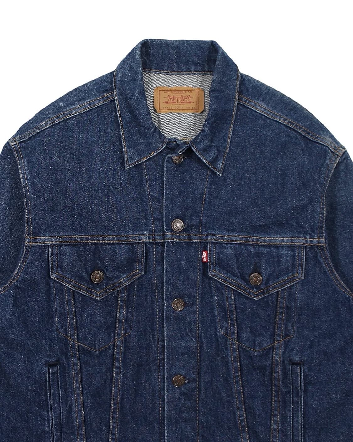 1987 USA 리바이스 70506-0217 데님 자켓 빈티지 미국제 상품이미지4