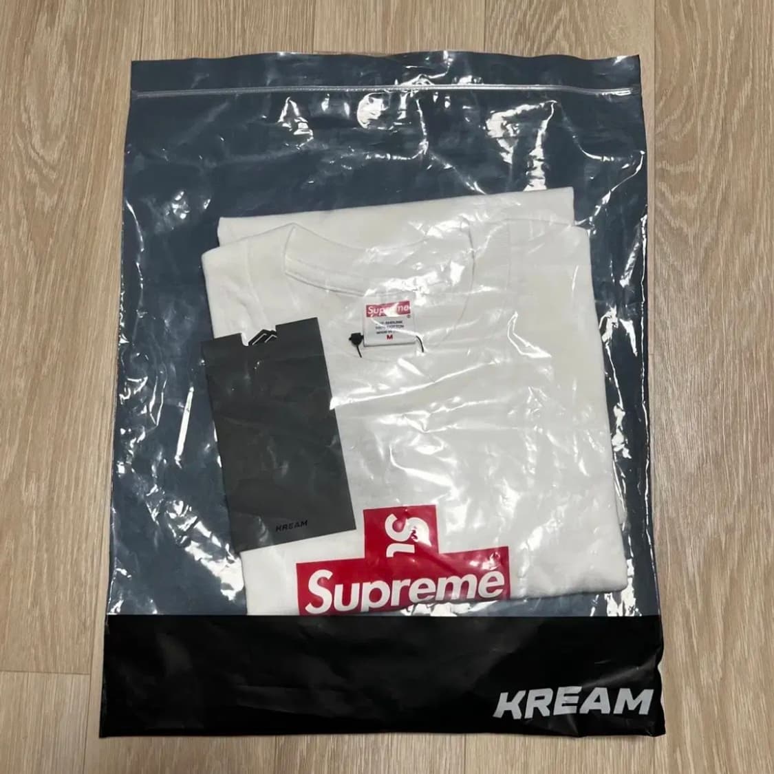 슈프림 크로스 박스 로고 티셔츠 화이트 M 상품이미지2