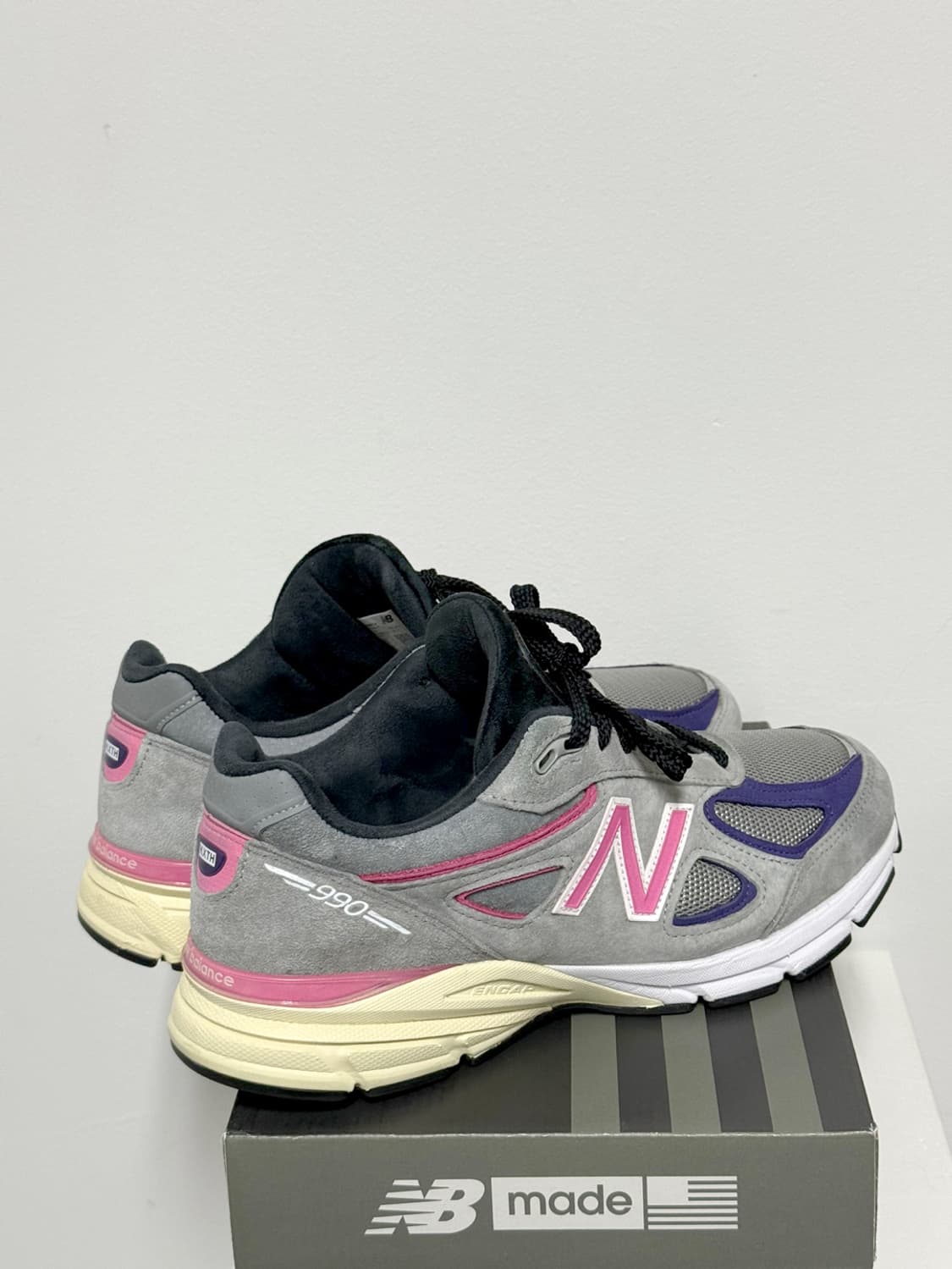 [280] 뉴발란스 x KITH 키스 990v4 그레이 상품이미지3