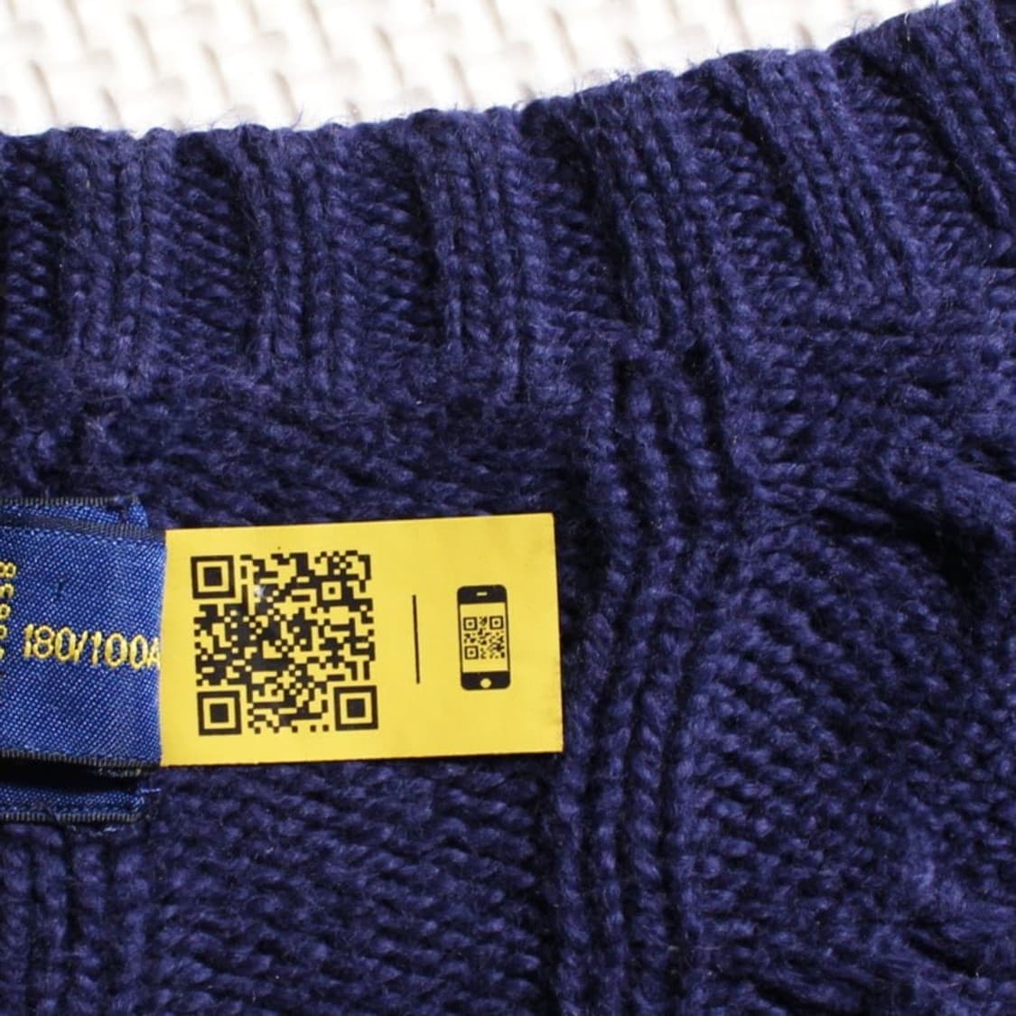 폴로 랄프로렌 큐알신형 멀티 스프라이트 꽈배기 니트 상품이미지6