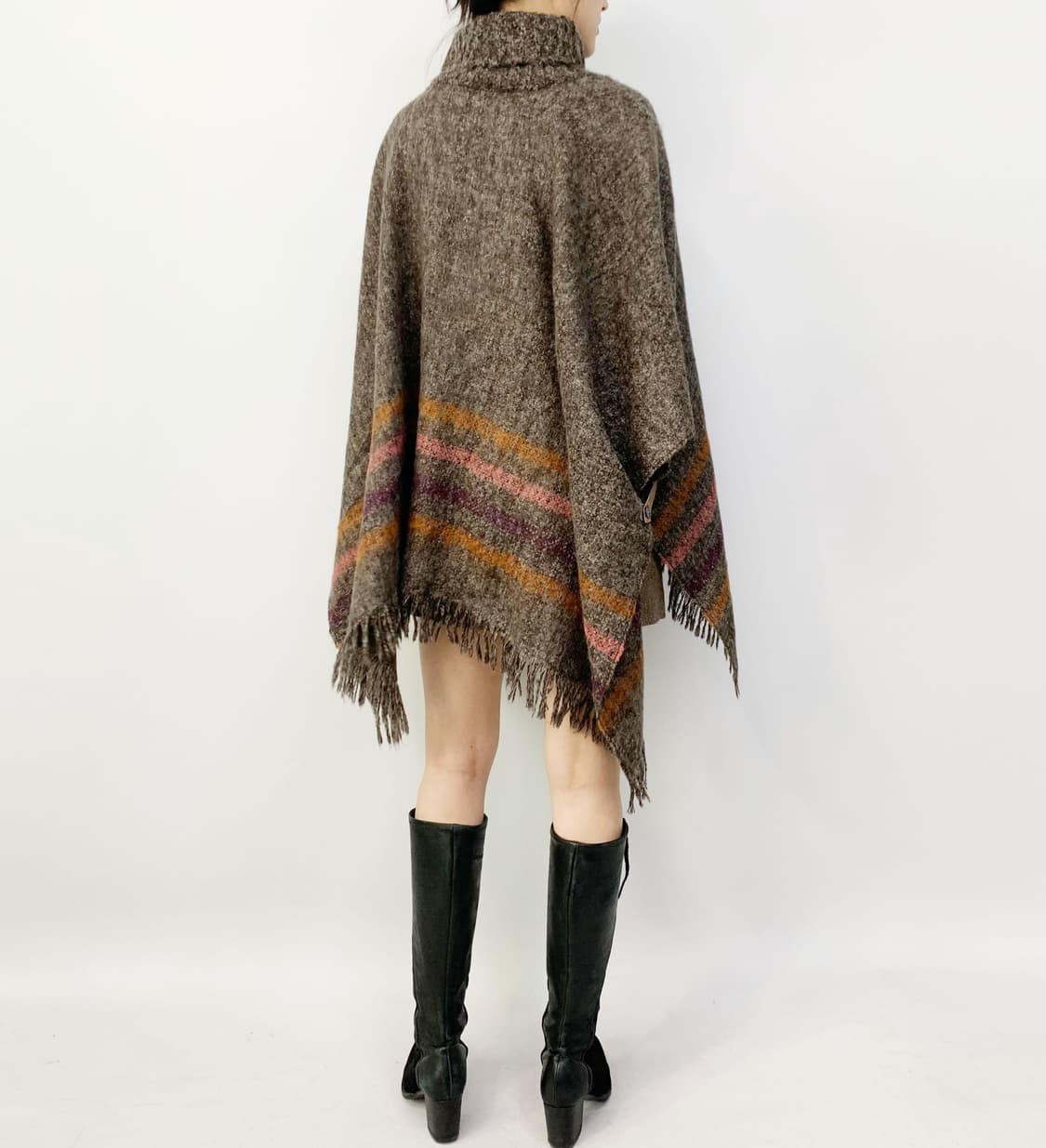 ROSIER 에스닉 니트 판초 케이프 상품이미지3