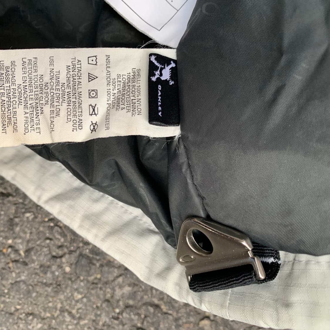 00s 오클리 아카이브 신슐레이트 올드스쿨 고프코어 바람막이 오버핏 M 상품이미지10