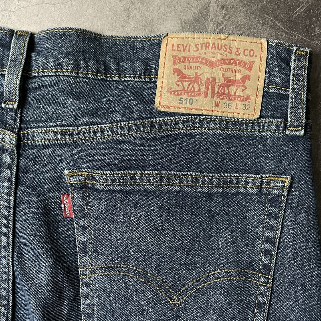 LEVI'S 리바이스510 빈티지 스키니핏 데님팬츠 상품이미지7
