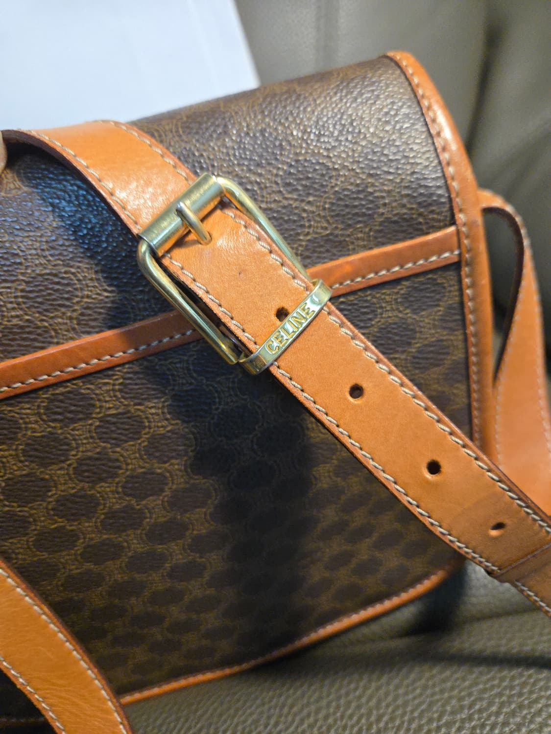 셀린느 CELINE 마카담 미니 크로스백 상품이미지5