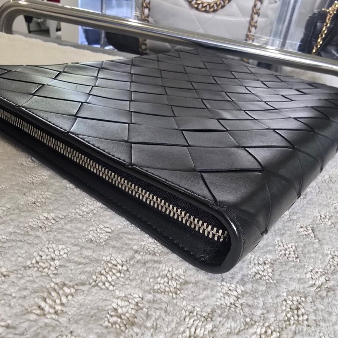 [중고/정품] 보테가 베네타 인트레치아토 도큐먼트 케이스 상품이미지4